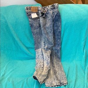 Men’s Stonewashed blue jeans